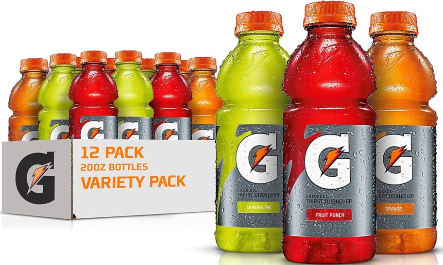 gatorade sports drinks 12 pack