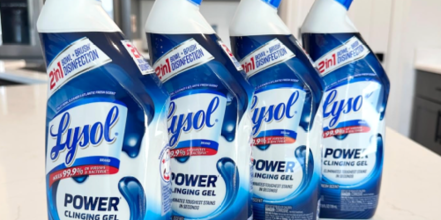 Lysol Toilet Bowl Cleaner 2-Pack ONLY $3.73 Shipped on Amazon