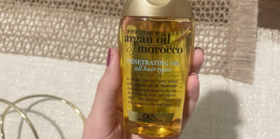 OGX Argan Oil Hair Treatment Only $6.09 Shipped on Amazon (Reg. $11) | Over 11K 5-Star Ratings