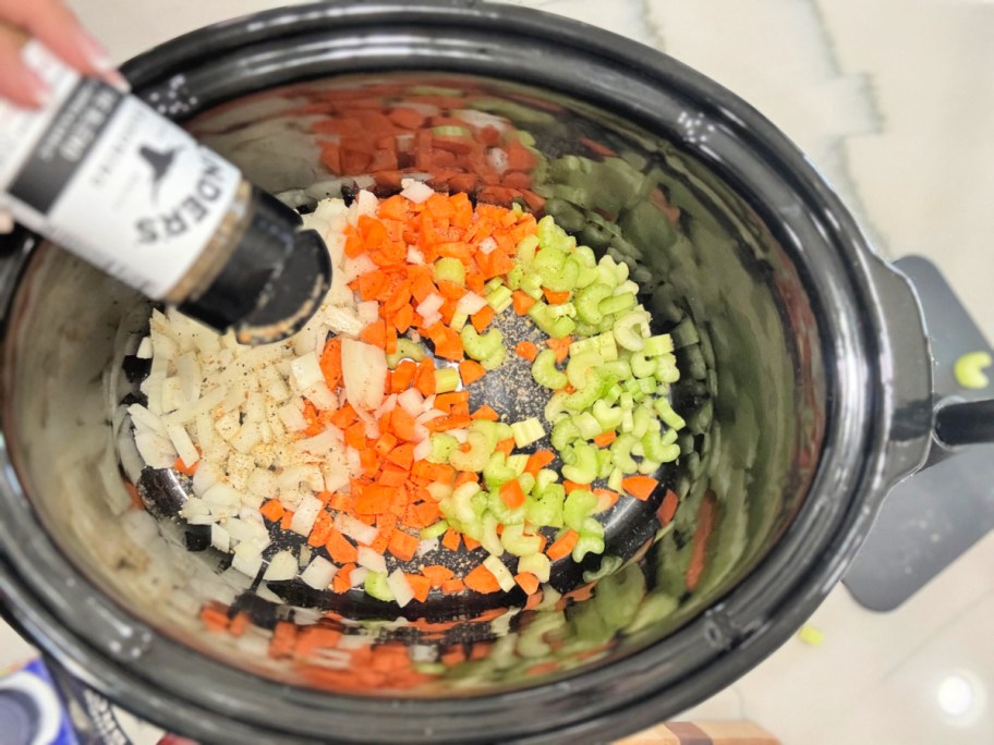 seasoning veggies for soup