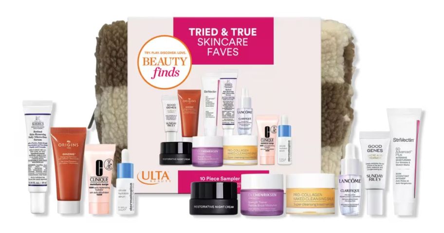 ULTA Tried & True Skincare Faves stock image