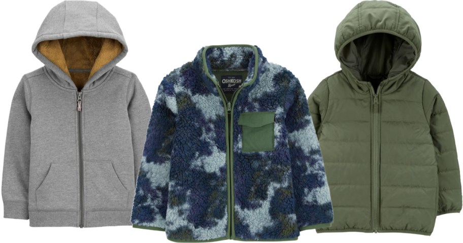 Carter's & OshKish B'Gosh Toddler Jackets