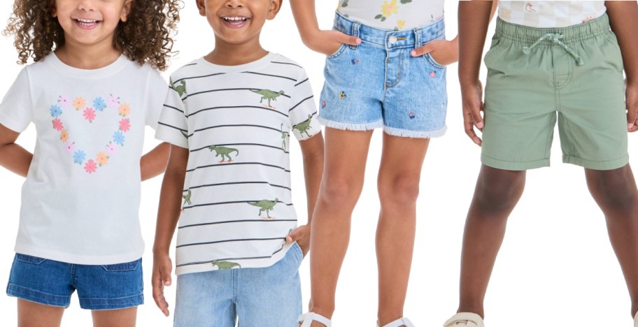 Cat & jack kids tshirt and shorts
