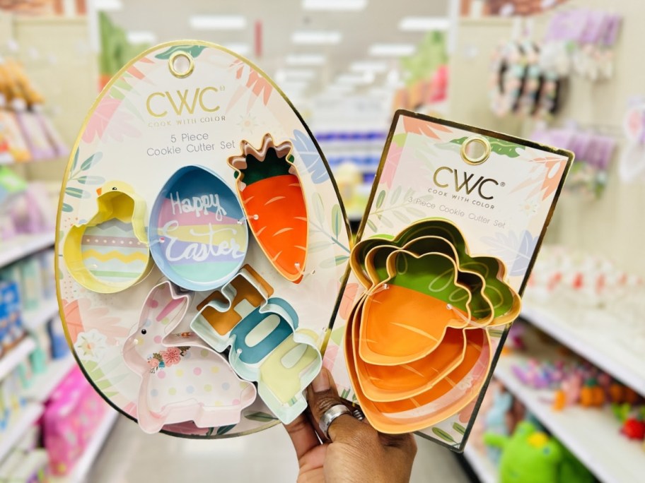 Cook with Color Color Hop and Carrot Cookie Cutter sets