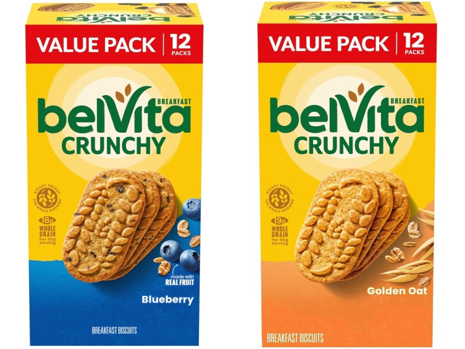 2 boxes of Belvita breakfast bars