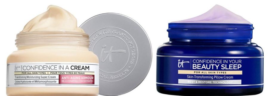 it cosmetics confidence in a jar day and night cream