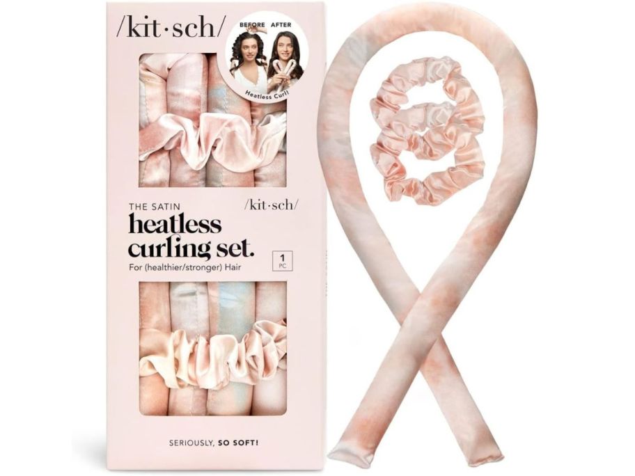 Kitsch Satin Heatless Curling Set stock image