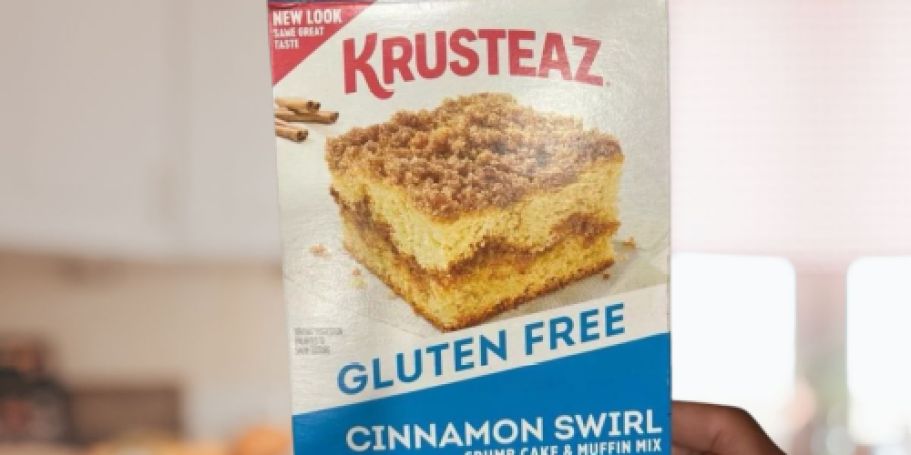 Krusteaz Gluten-Free Cinnamon Crumb Cake 8-Pack Just $18 Shipped on Amazon