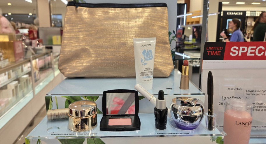 Macys lancome 7 piece set