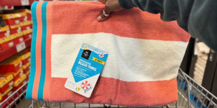 Sam’s Club Oversized Beach Towel 2-Packs Only $19.98 (JUST $9.99 Each)