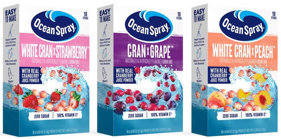 Ocean Spray Drink Mixes