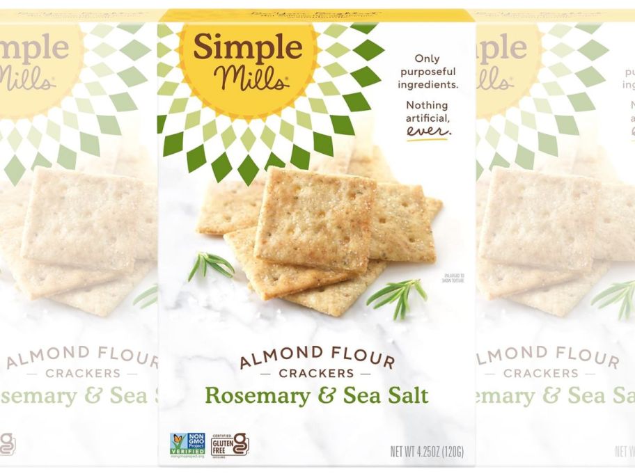 Simple Mills Almond Flour Crackers - Rosemary & Sea Salt