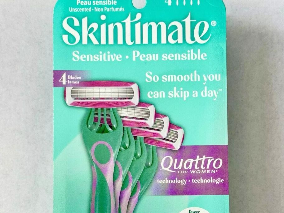 Skintimate Disposable Razor 4-Pack