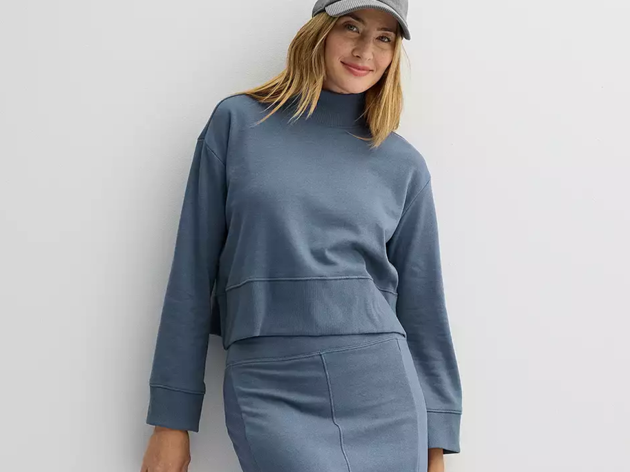 Sonoma Goods For Life Fleece Turtleneck