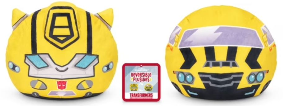 TeeTurtle 6" Reversible Transformers Bumblebee 