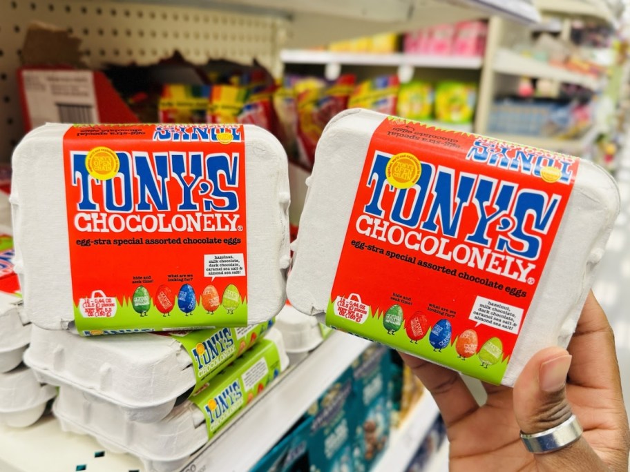 Tony's Chocolonely Easter Eggs Carton