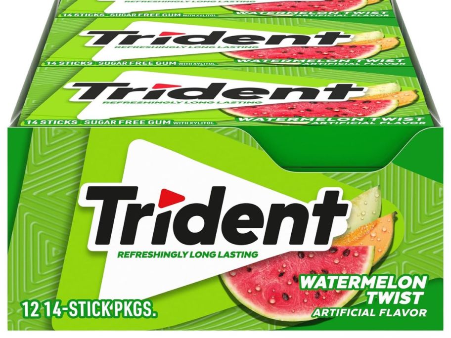 Trident Watermelon Twist 12 Pack box