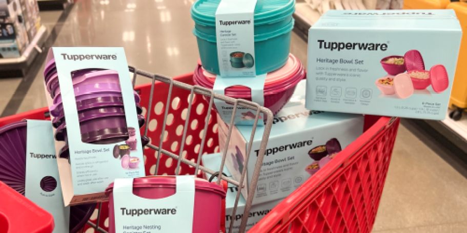 Tupperware Heritage 30-Piece Set Only $63 Shipped on Target.com (Reg. $80)