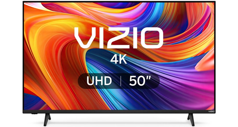 VIZIO 50" 4K UHD LED HDR Smart TV stock image