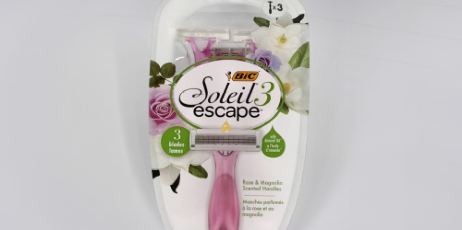 BIC Soleil Disposable Razor 3-Pack Only $3 Shipped on Amazon