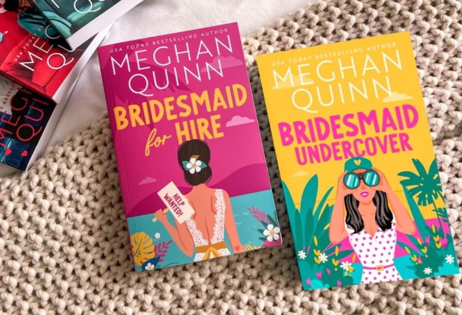 a pink and yellow bridesmaids book on knitted blanket book recommendations 2025