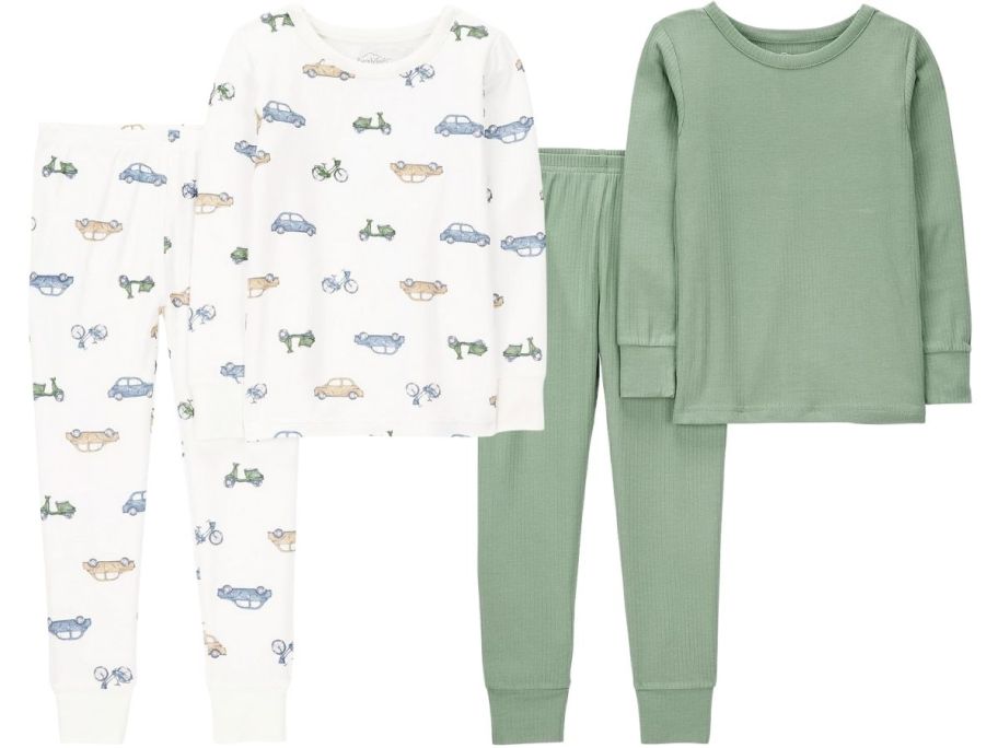two kids 2 piece pajama sets