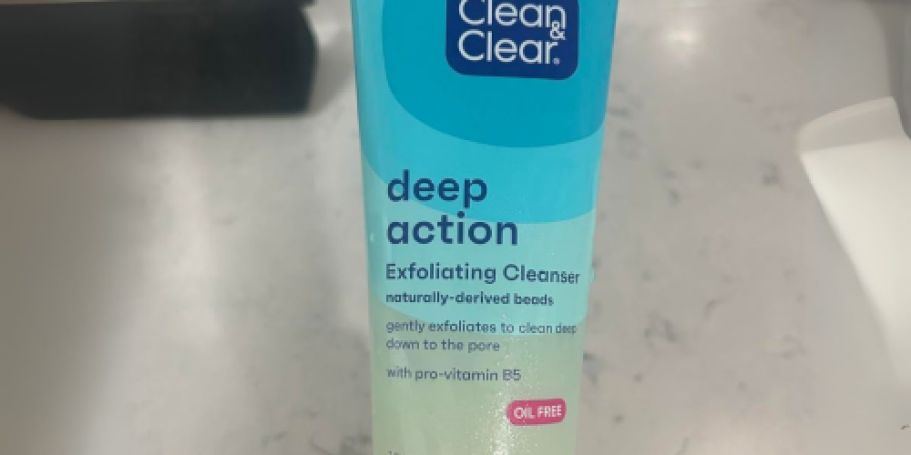 Clean & Clear Facial Cleanser Only $3 Shipped on Amazon (Reg. $10)