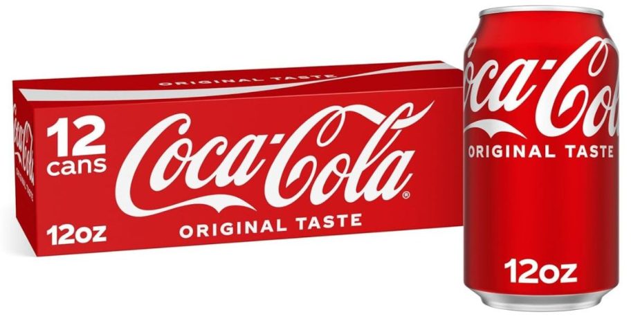 coca cola 12oz 12-Pack stock image