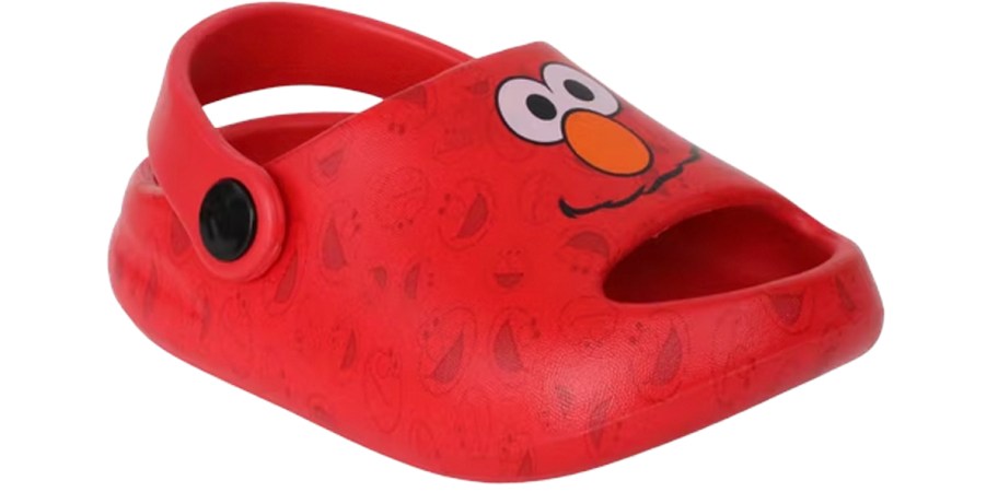 red elmo clog 