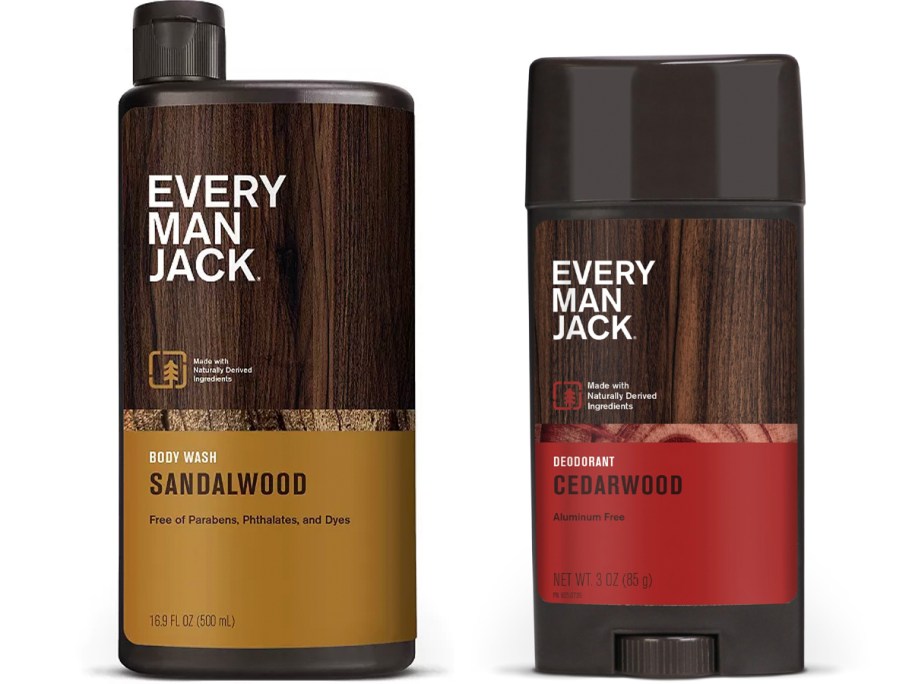 every man jacks body wash and deodorant 