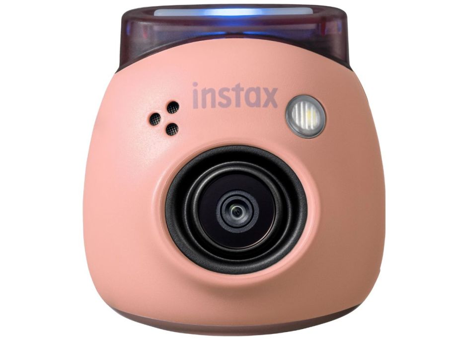 pink Fujifilm Instax Digital Camera stock image