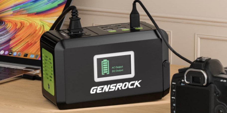 Portable Power Station Only $46.82 Shipped on Amazon (Reg. $90) | Handy for Power Outages!