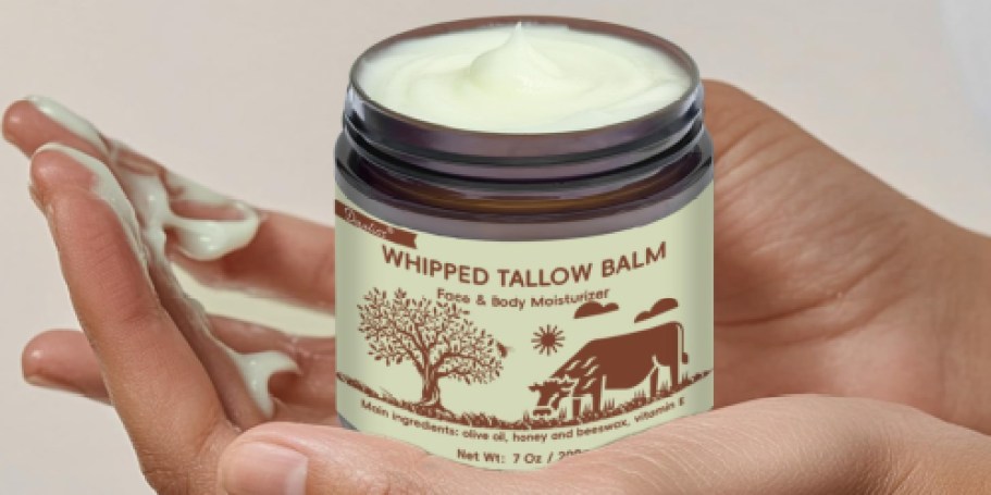 Beef Tallow 7oz Jar Just $13.49 Shipped on Amazon | Made w/ Avocado & Honey
