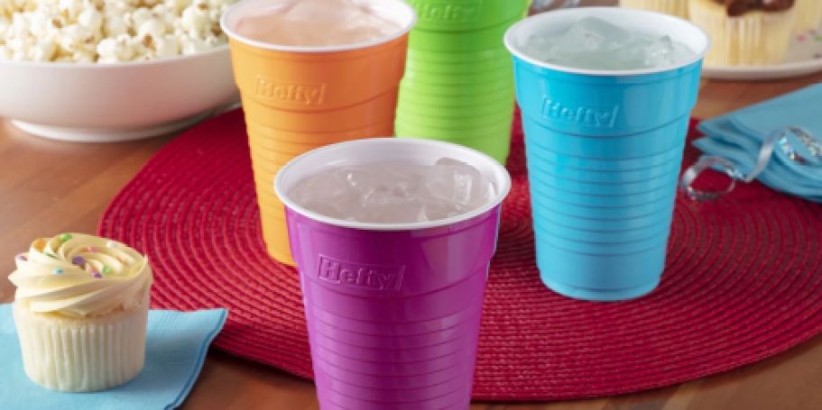 Score 100 Hefty Disposable Plastic Cups Only $8.47 Shipped on Amazon
