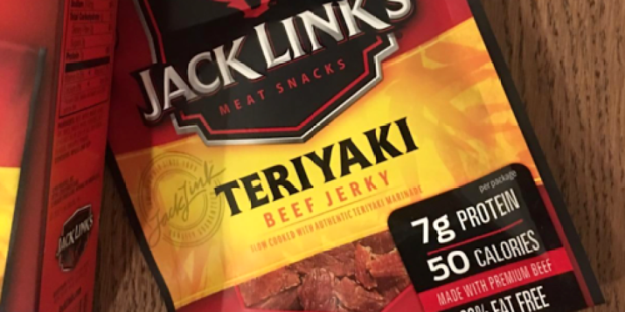 Jack Link’s Beef Jerky Teriyaki 5-Pack Just $3.36 Shipped on Amazon
