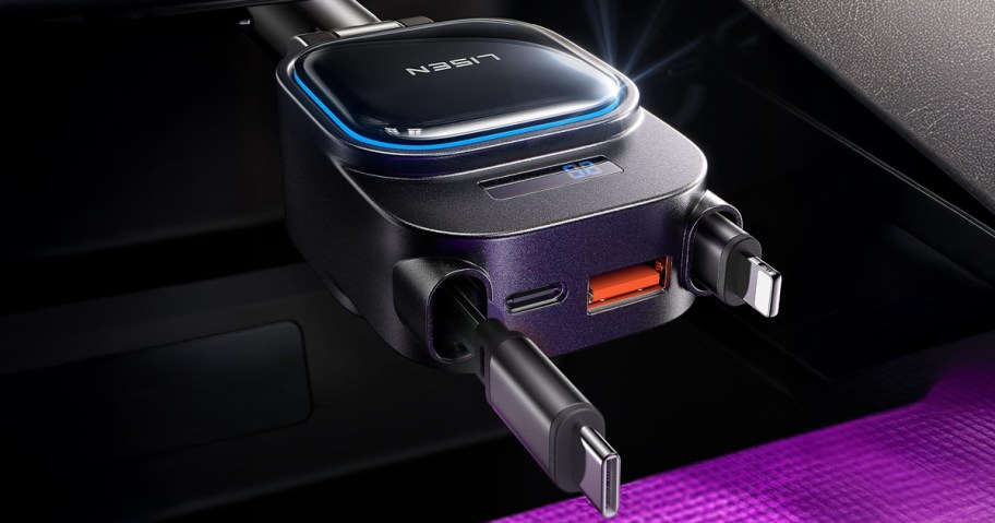 lisen retractable car charger