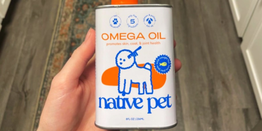 Up to 60% Off Native Pet Favorites on Amazon | Omega Oil Only $6.59 Shipped (Reg. $17)