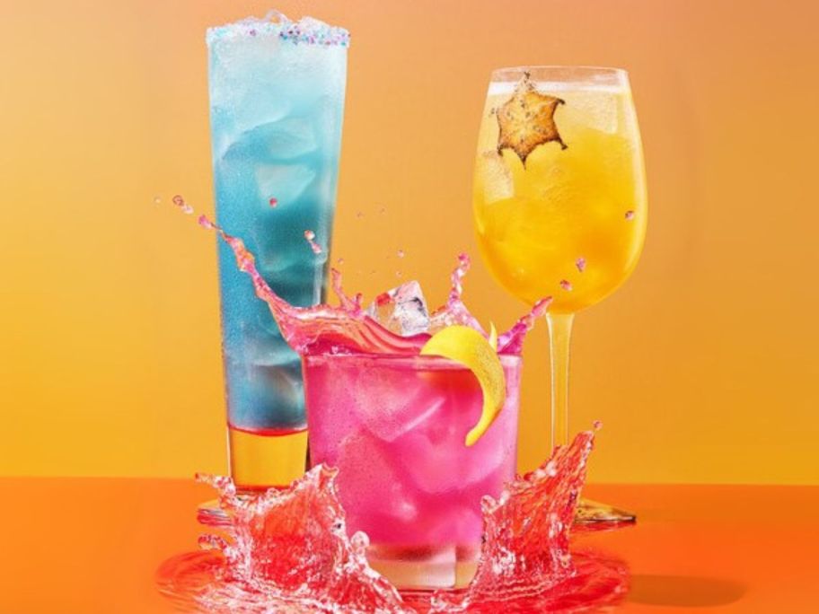 three red lobster drinks