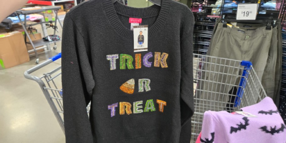 Sam’s Club Kids Halloween Clothing | Sweaters & Outfits Only $14.98