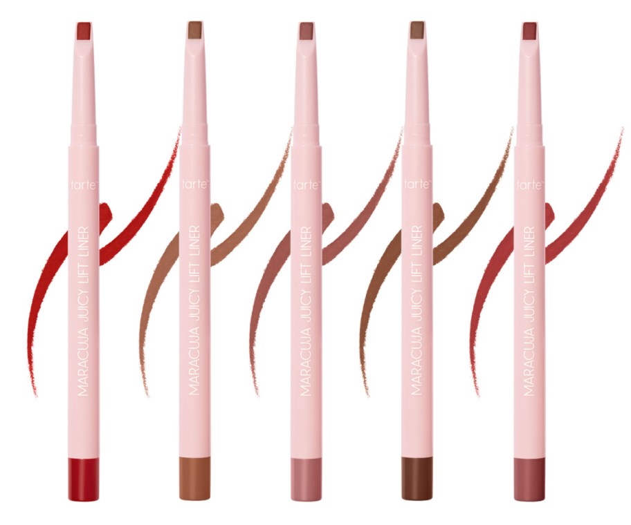 five lip liner sticks