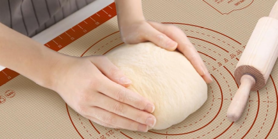 Silicone Baking Mat w/ Measurements Only $6.99 on Amazon