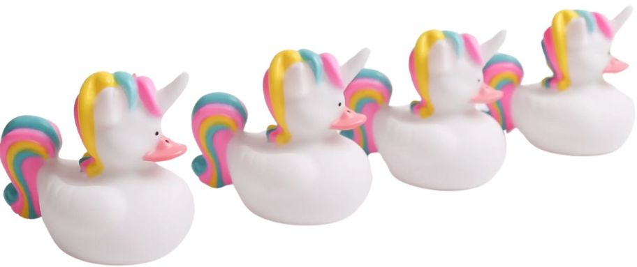 4 unicorn ducks