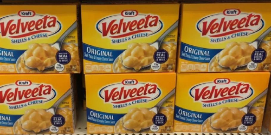 Velveeta Shells & Cheese 3-Pack Just $4 Shipped on Amazon (50% Savings Over Walmart’s Price!)