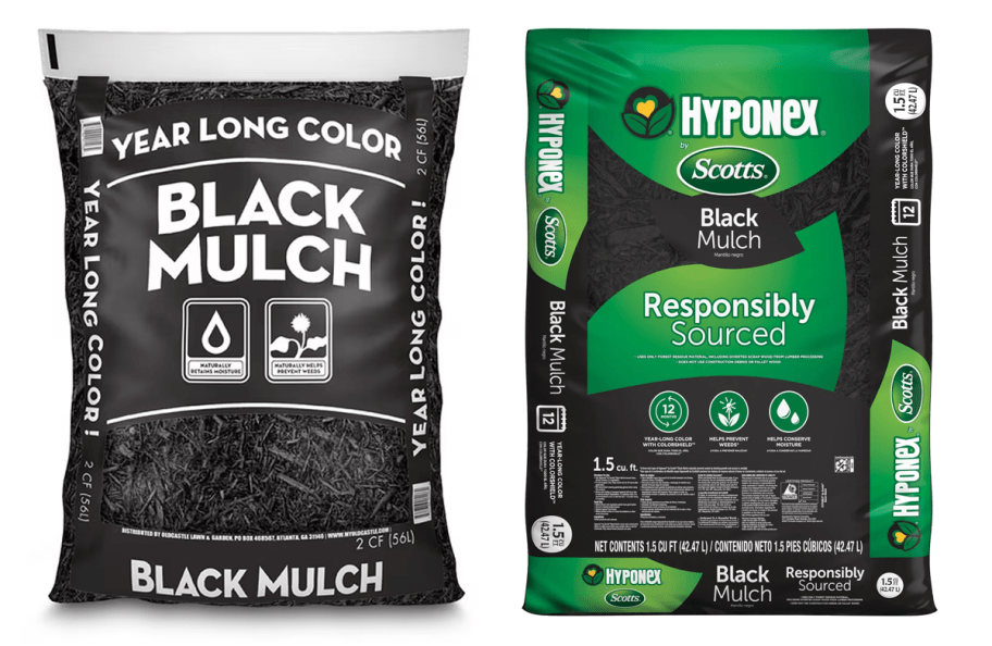 Bags of Mulch on sale at Walmart