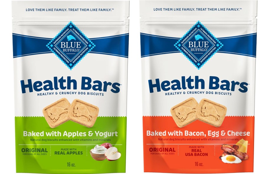 2 bags of Blue Buffalo Health Bars