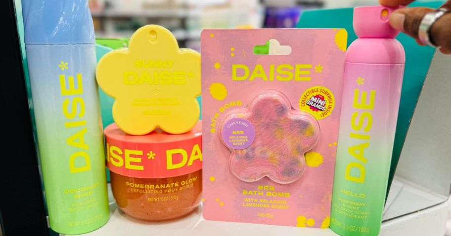 Daise Bath & Body Care Products at Target