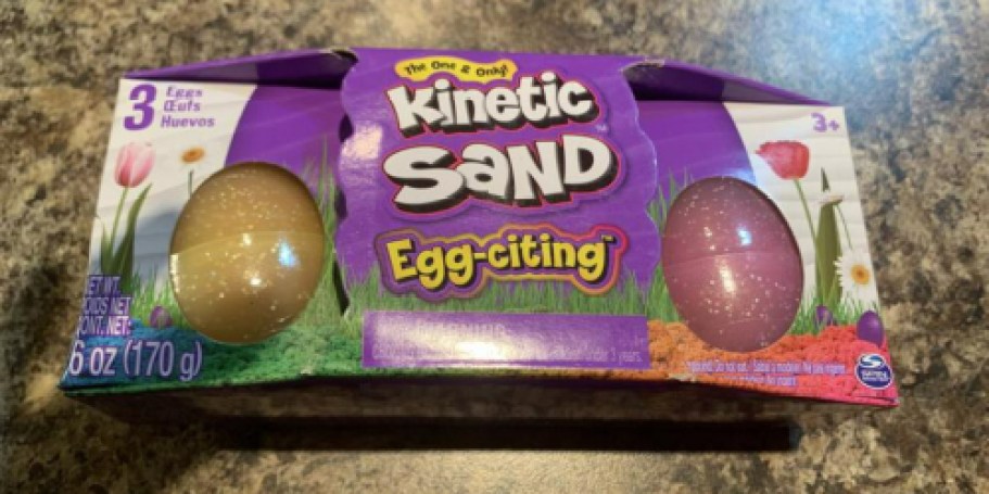 Kinetic Sand Easter Egg Surprise 3-Packs Just $3.99 on Target.com