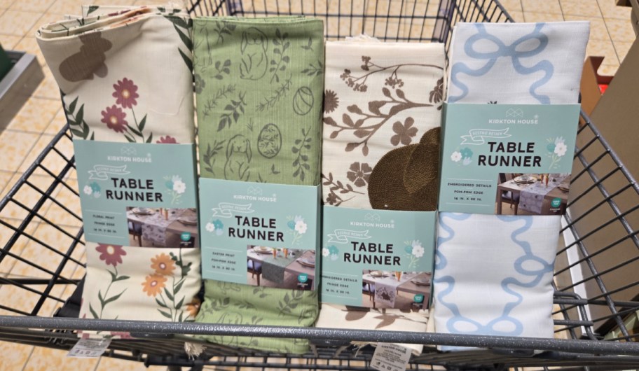 Kirkton House 14 x 90 Table Runner inside of shopping cart