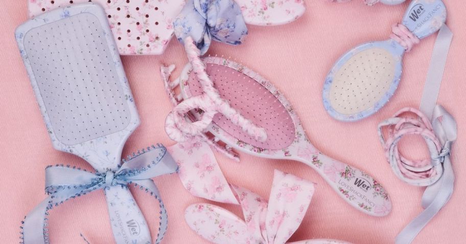 LoveShackFancy Hair Accessories and Wet Brushes 