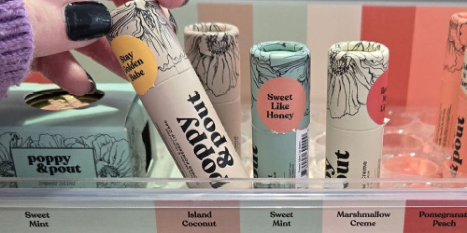 Score TWO Poppy & Pout Jumbo Lip Balms for $14 Shipped on ULTA.com